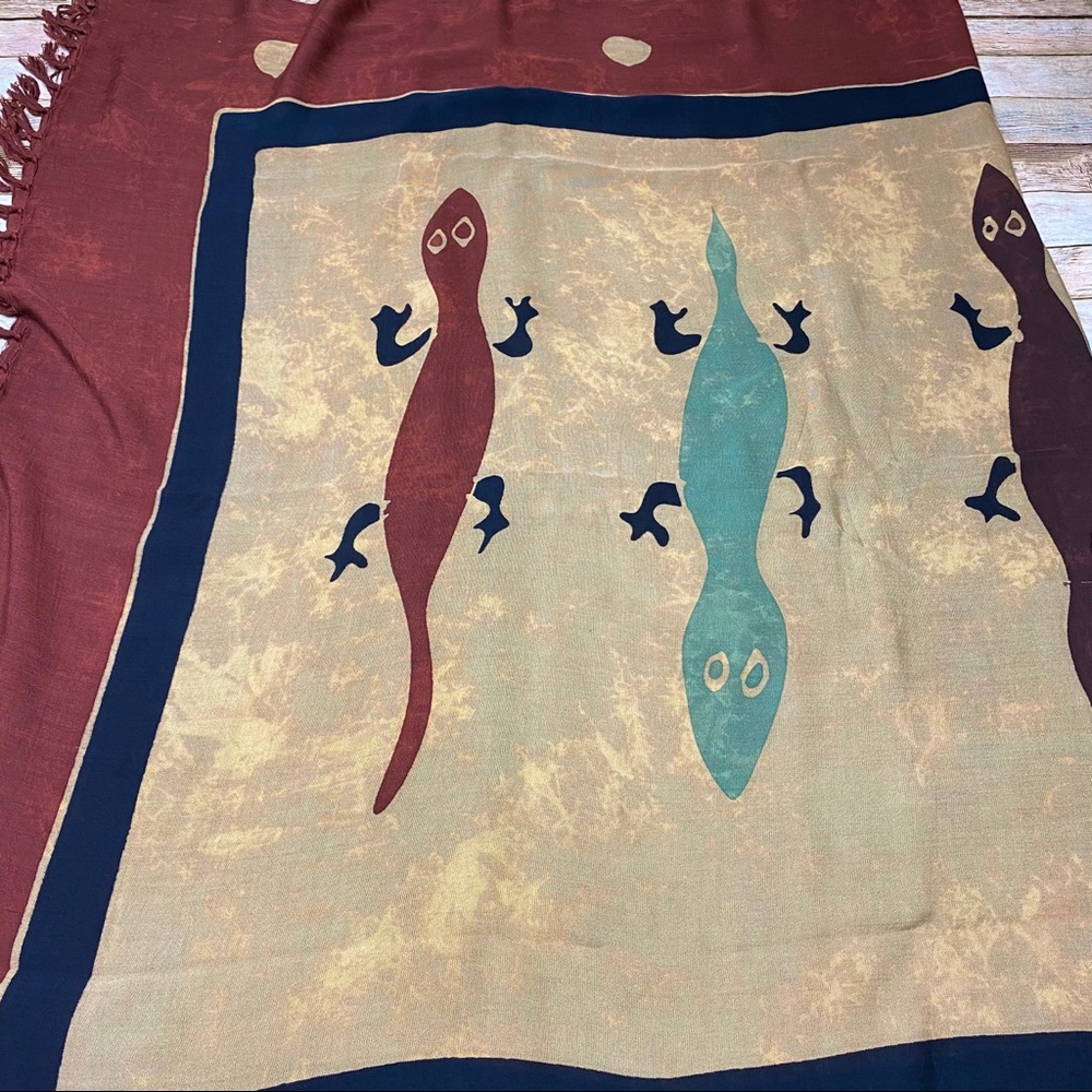 Gecko Swim Coverup Wrap